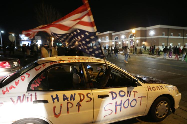 Protests in Saturday in Ferguson