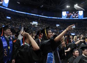SLU commencement ceremony highligted with speech by director James Gunn