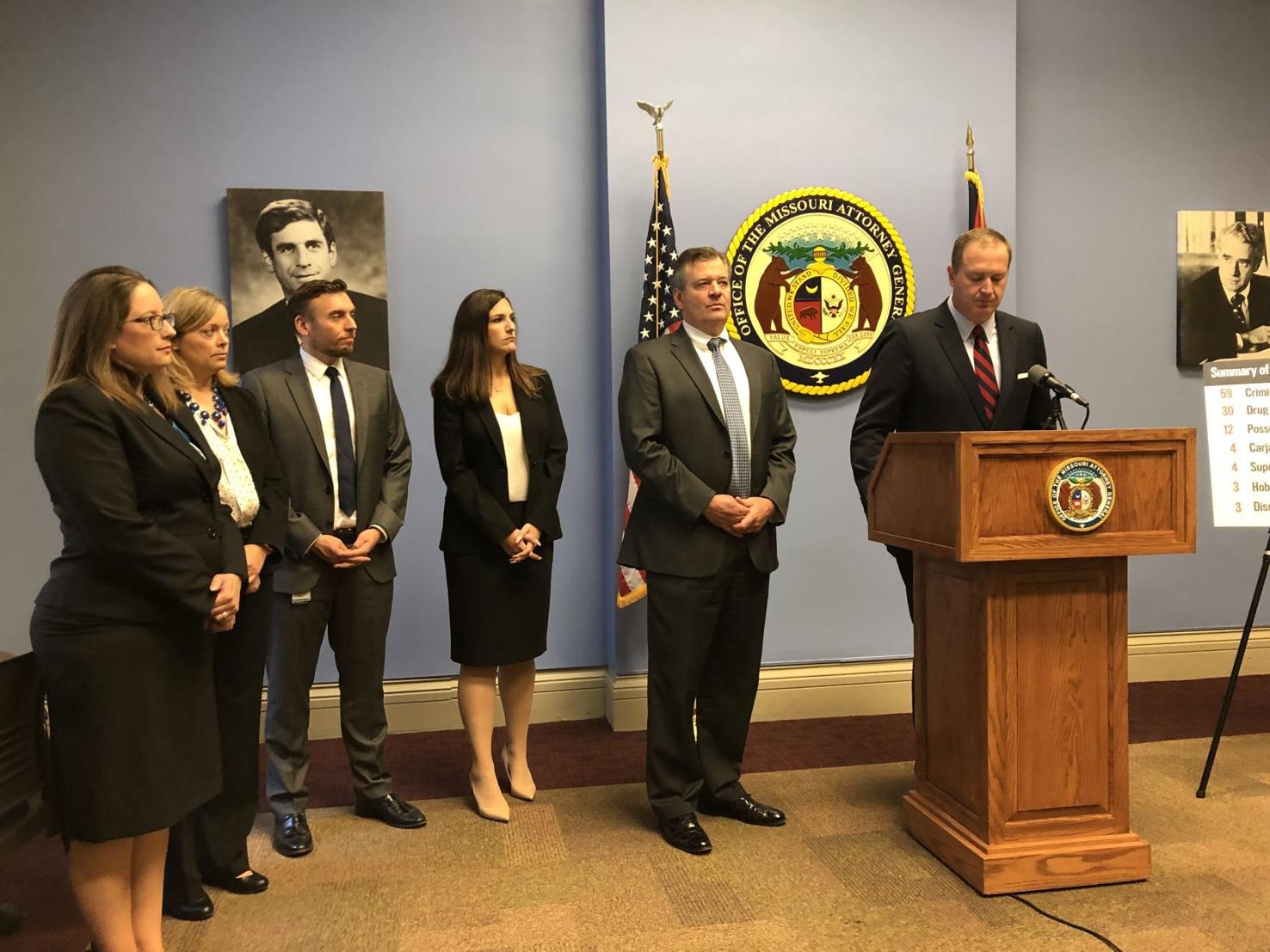 Missouri Attorney General Schmitt's prosecutors pulled from federal