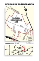 Paul McKee's NorthSide regeneration project map