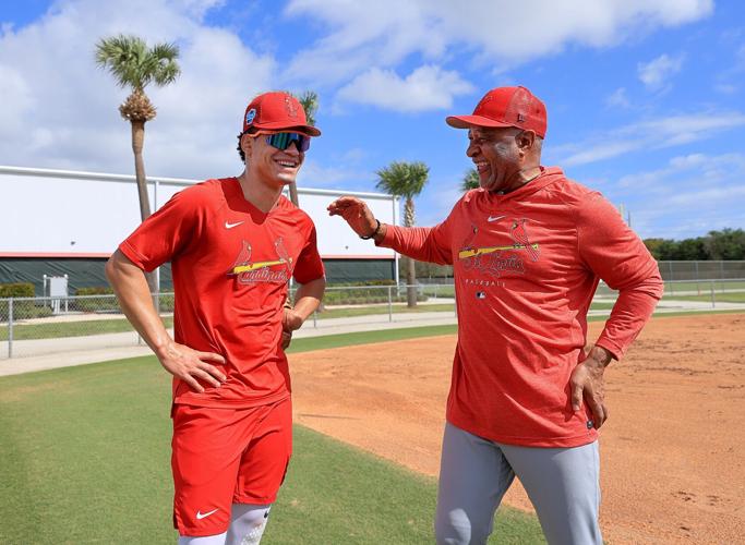 Cardinals prospect Masyn Winn inspired and awed by meeting Hall of Famer Ozzie  Smith