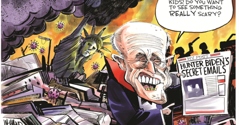 In the cartoons: Hunter Biden; Barrett; Halloween