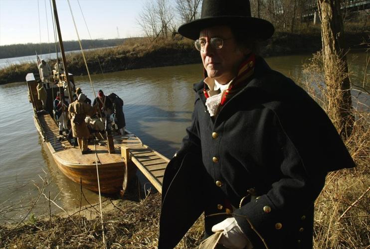 William Clark re-enactor is his own great-geat grandson
