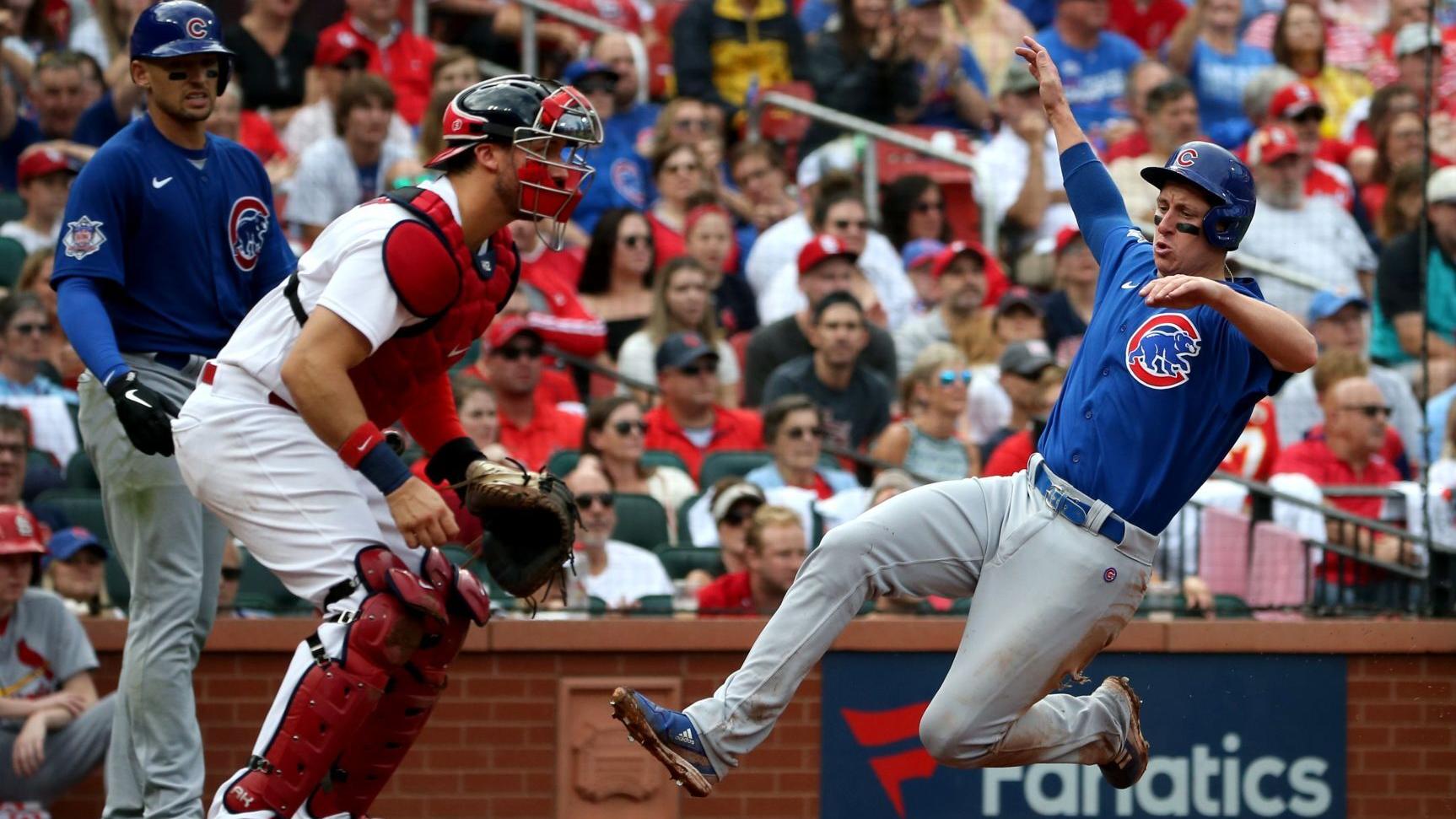 Off to LA: Ready to take flight to meet Dodgers, Cardinals close regular season with rain-shortened 3-2 loss to Cubs