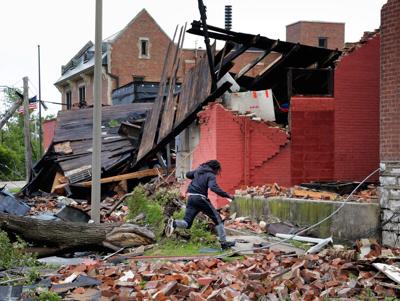 City left in devastation