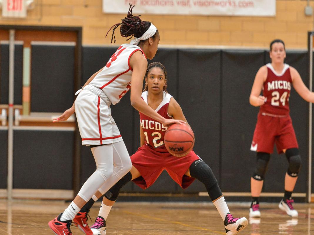 Micds Rams Vs Dexter Bearcats Girls Basketball Stltoday Com