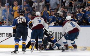 Blues notebook: Perron fined $5,000 for cross check to Kadri
