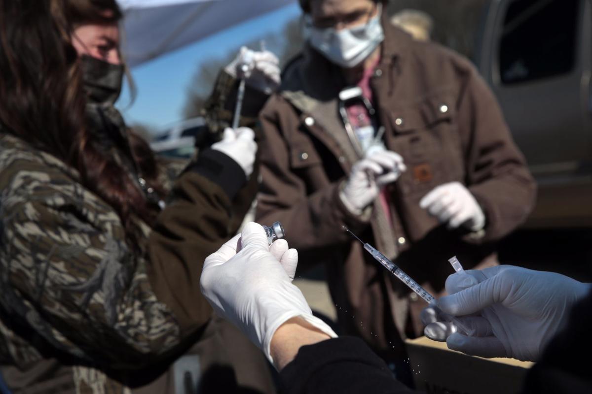 Missouri National Guard staffs first state vaccine clinic in Poplar Bluff