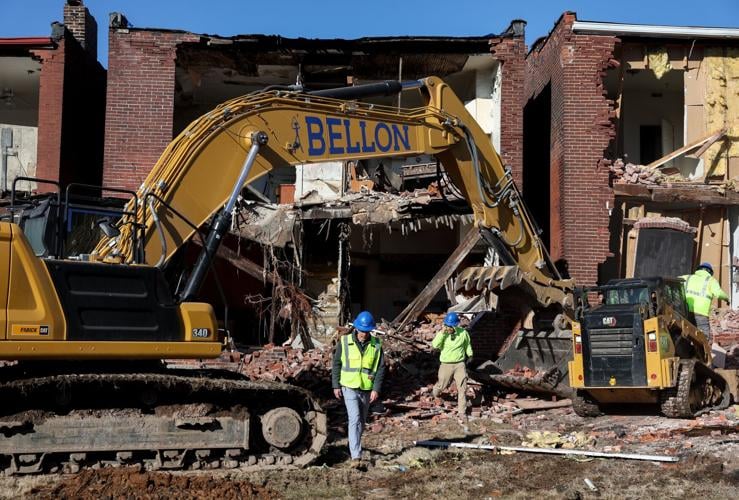 Demolition begins on vacant properties on South Kingshighway Boulevard