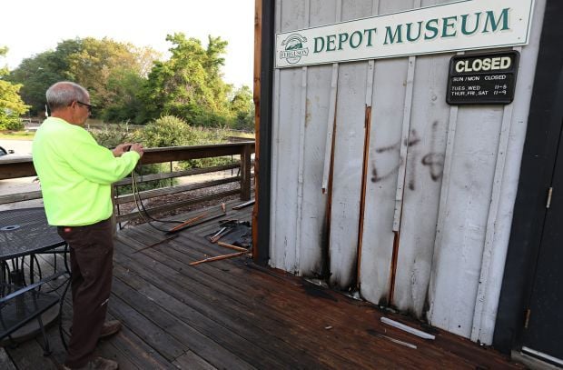 Fire at Whistle Stop