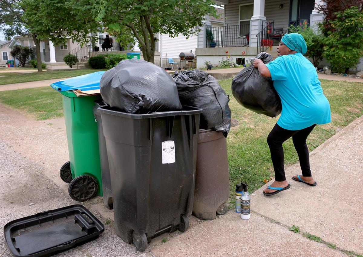 Rancid trash piled up for nearly a month in tiny Hillsdale