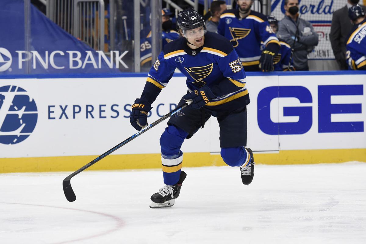 Vladimir Tarasenko, Scott Perunovich, and Jake Walman have been