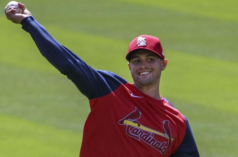 Cardinals hold a team workout ahead of opening day