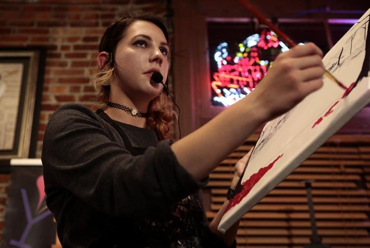 Anyone can be an artist at popular 'paint and sip' parties