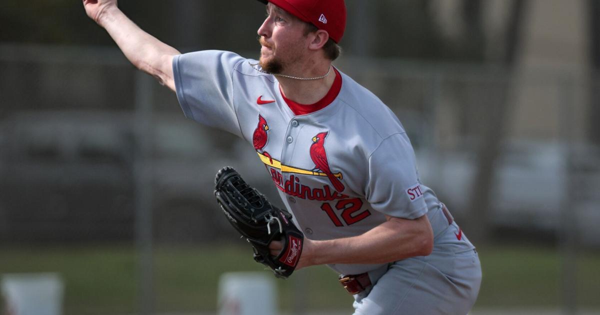 Cardinals starter Erick Fedde gets ‘feel’ for hitters in first live session of spring