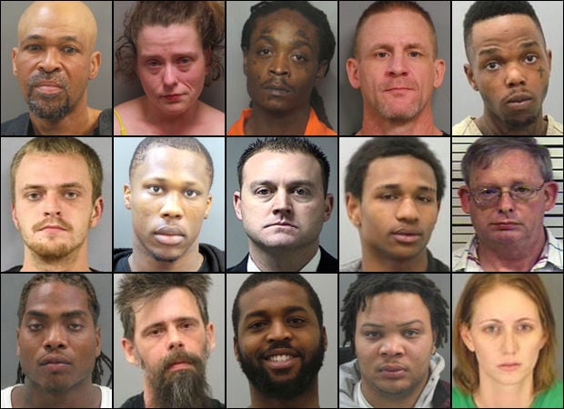 A look back at January's mug shots