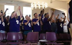 Jeremiyah Love draft watch party