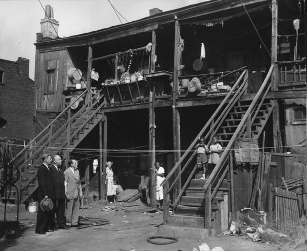 Substandard housing 1953