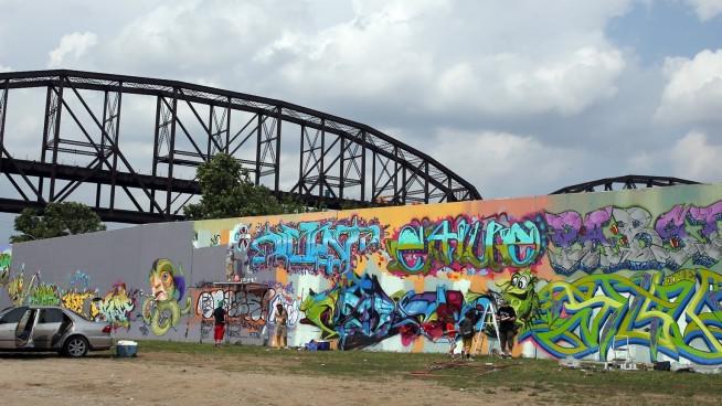 Open Studios Stl Graffiti Wall Multimedia Stltoday Com Open Studios Stl Graffiti Wall Multimedia Stltoday Com