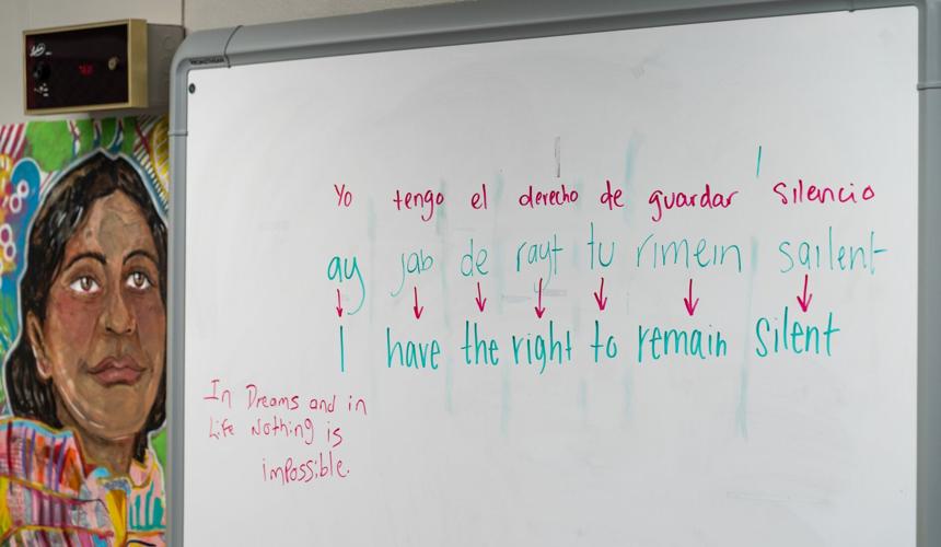 School for immigrant children sees increased fears