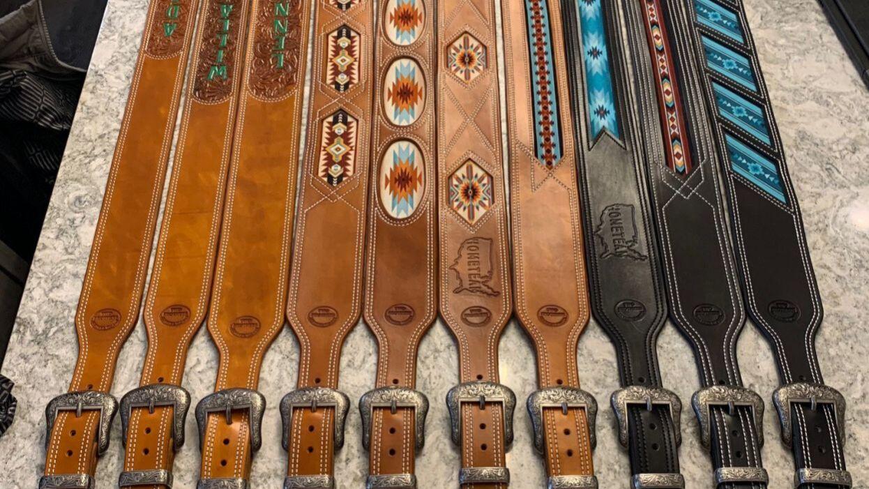 Made in St. Louis: He honors brother's memory by making leather guitar straps, sometimes for stars