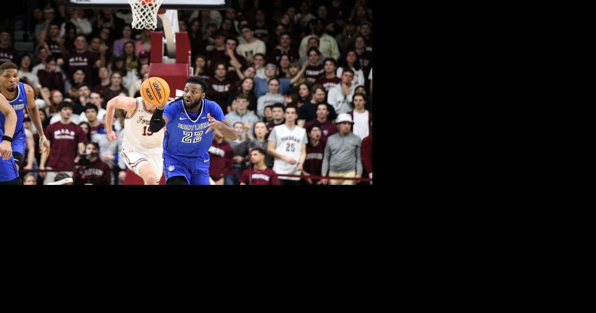 SLU crumbles under Fordham's pressure in a road loss, snapping Billikens' win streak
