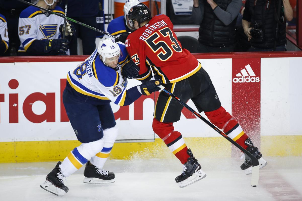 Blues Flames Hockey
