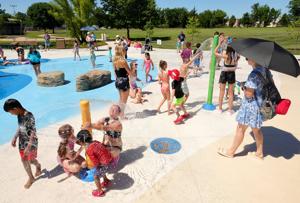 Kinetic Park’s new splash play area opens