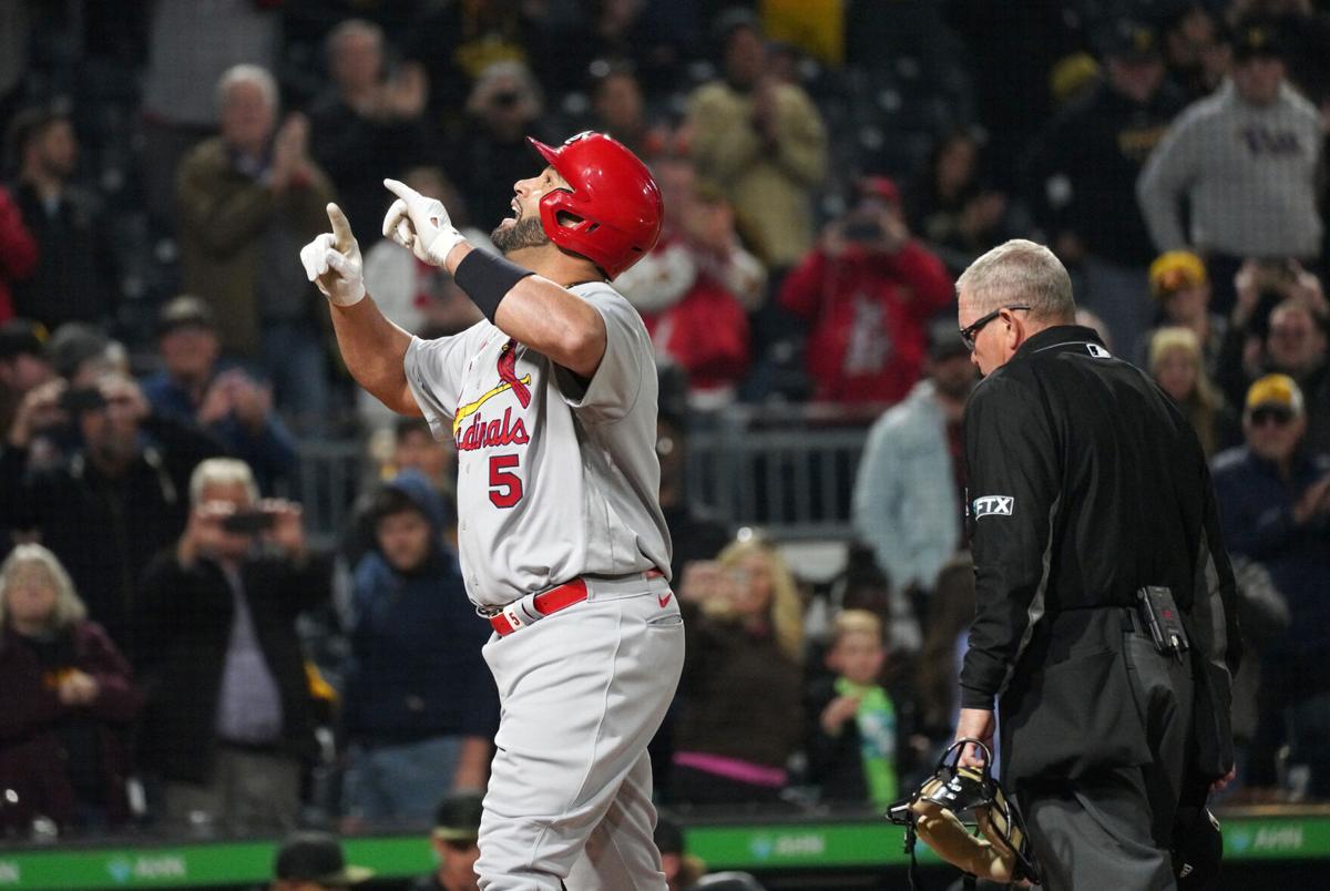 Pujols hits HR 703, passes Ruth for 2nd in RBI