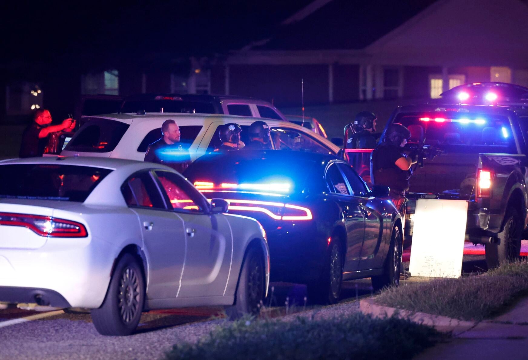 Police arrest man after overnight standoff in Normandy