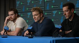 St. Louis Blues press conference