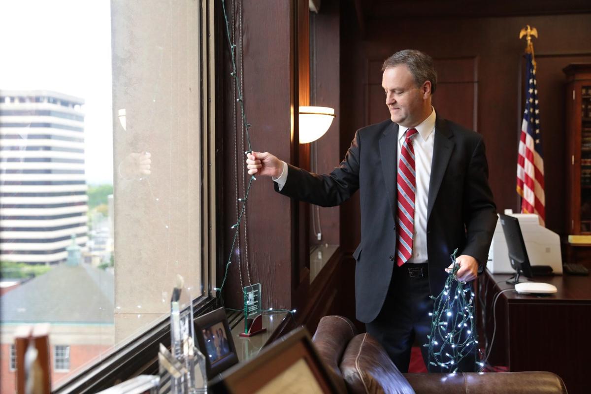 Newly sworn-in St. Louis County Executive Sam Page