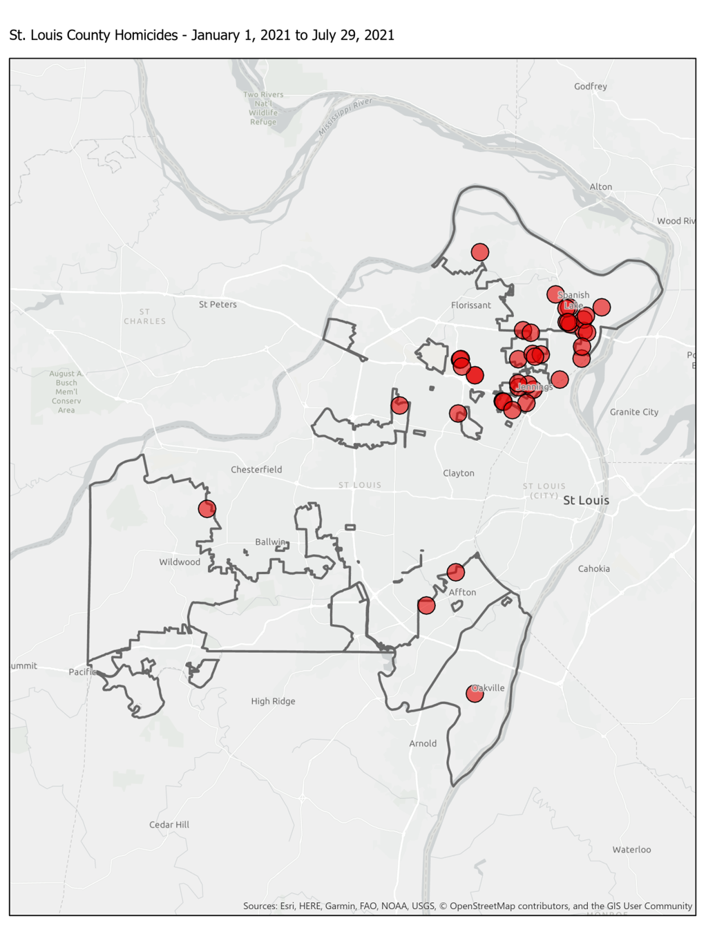 St. Louis homicides fall to prepandemic levels, but murders up in St