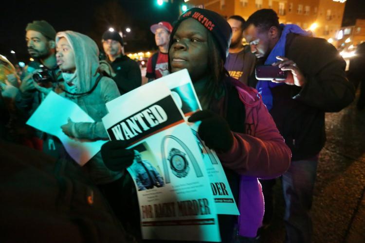 Protests in Saturday in Ferguson