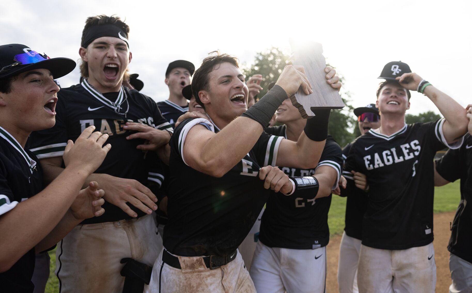 stltoday.com - Paul Halfacre | Post-Dispatch - Graham Rollins' walkoff single sends Orchard Farm past St. Charles for district crown