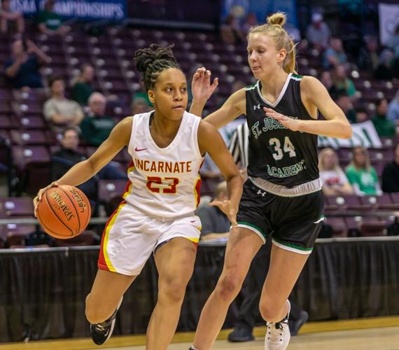 Class 6 girls basketball state semifinal: Incarnate Word 71, St. Joseph's 23