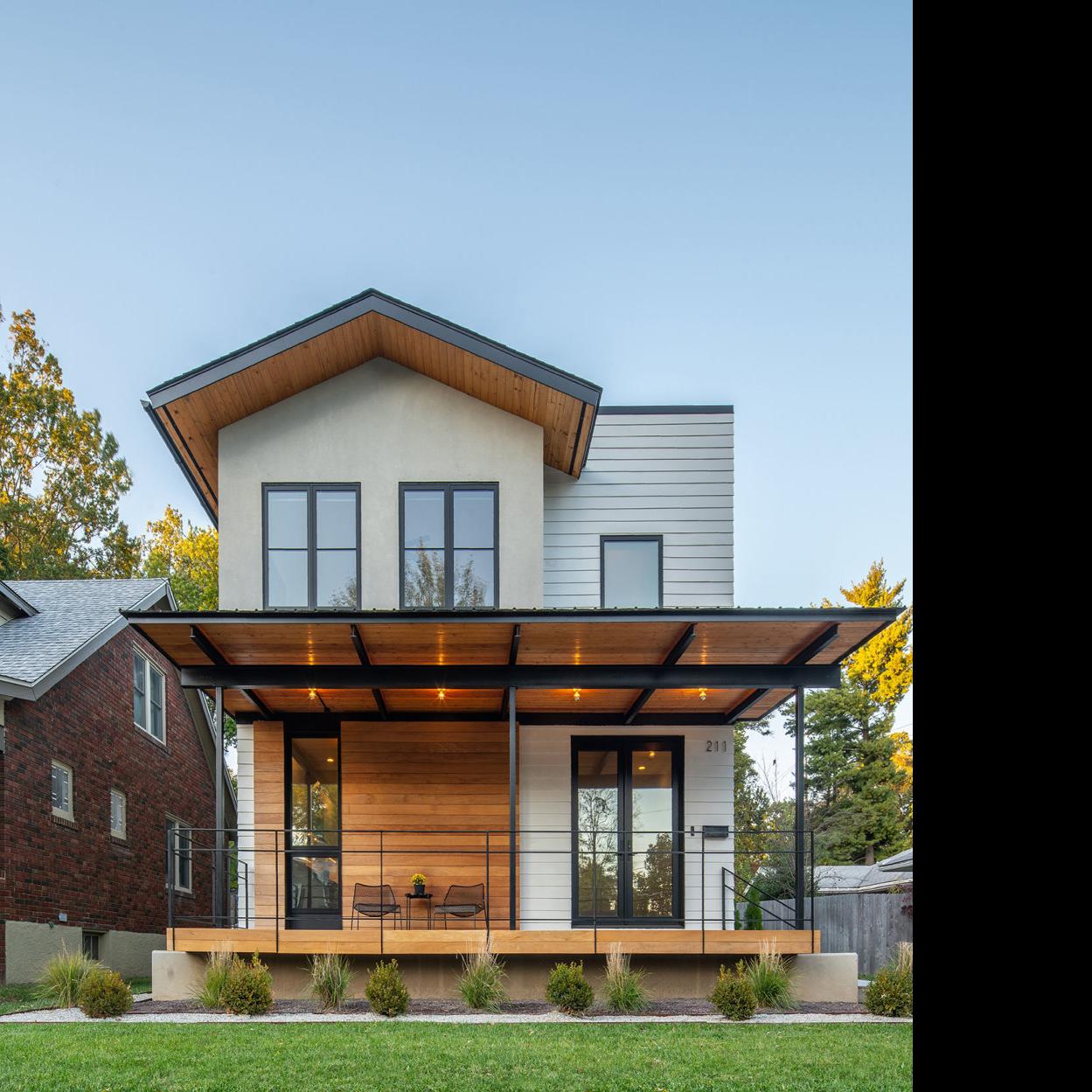 Bridging Past And Present Architect Designs Modern Home In