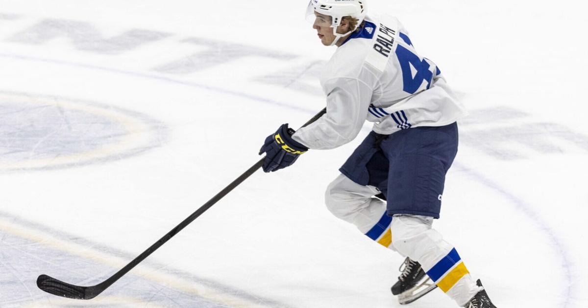 Colin Ralphs Colin Ralph gives Blues pipeline 'big horse' on blue line