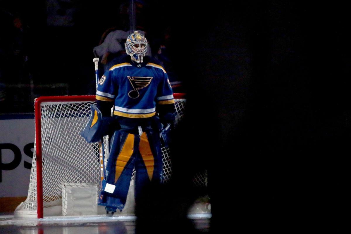 Binnington out for Round 2 with lower-body injury
