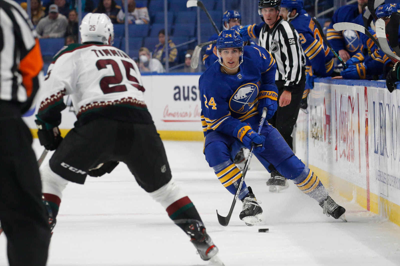 Sabres game day: Dylan Cozens may not line up against Canucks' Elias ...