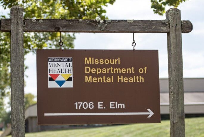 Missouri Department of Mental Health sign