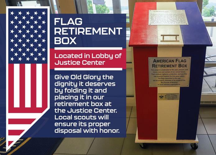 Manchester Provides Convenient Flag Retirement Location for Residents