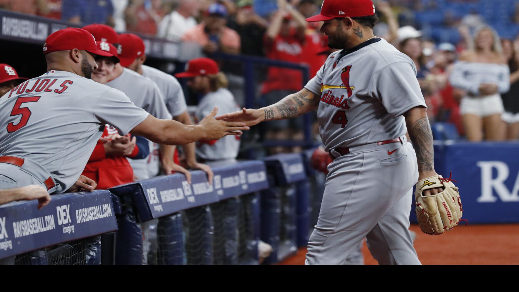 Retiring Cardinals legends  Pujols, Molina to be honored by Rays