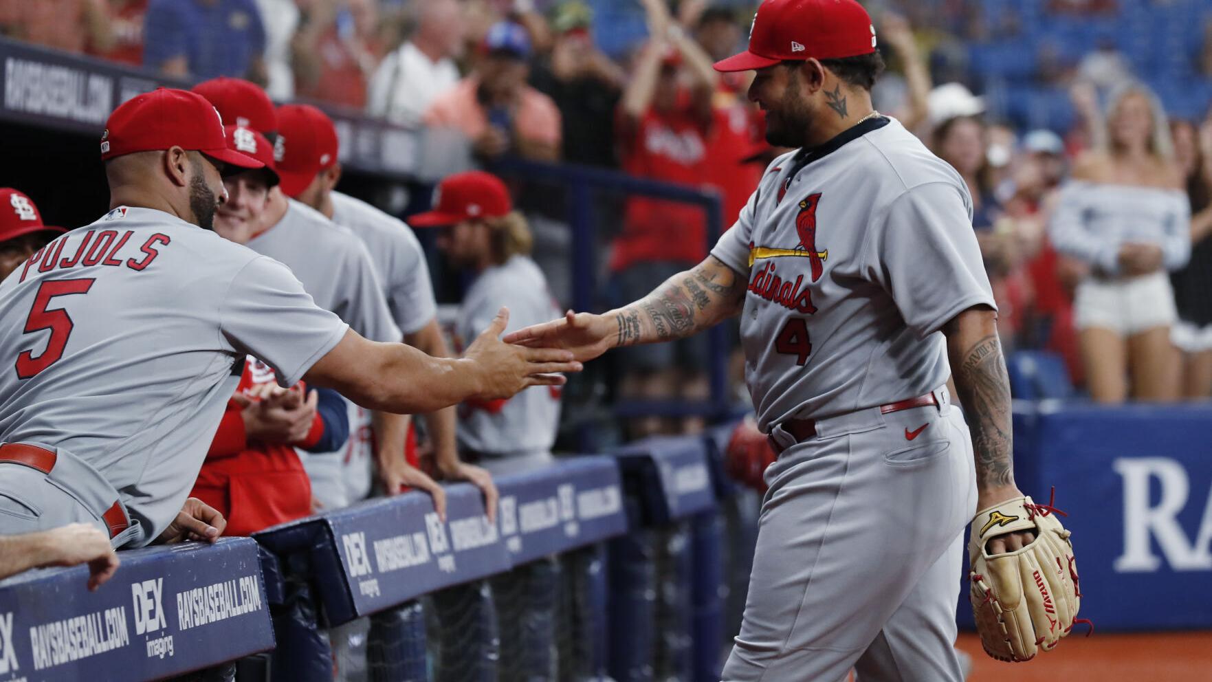Retiring Cardinals legends  Pujols, Molina to be honored by Rays