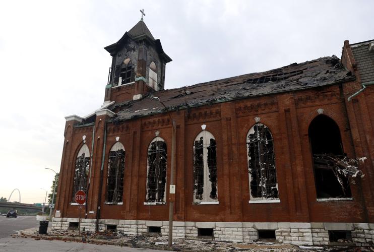 Fire damages old Soulard church building
