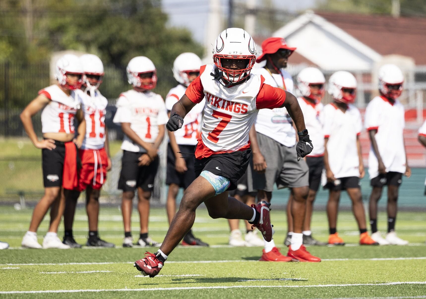 Normandy football practice