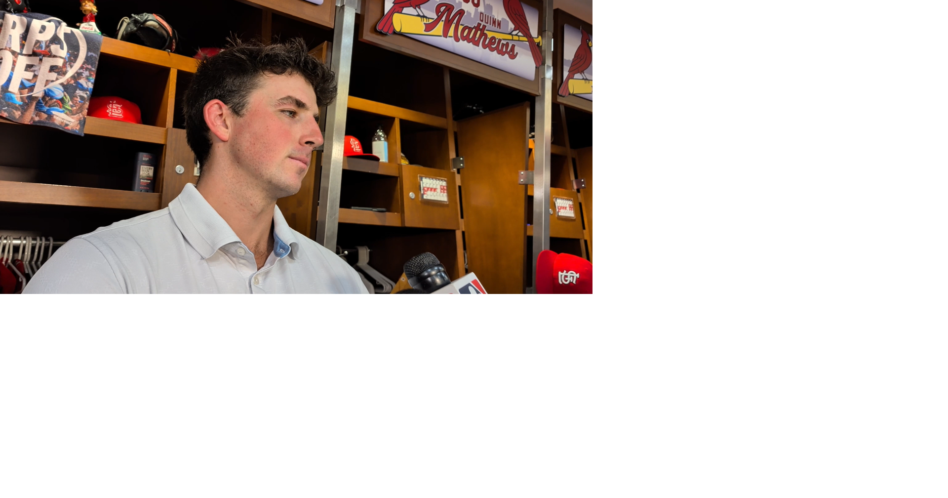 'Defense really helped me out': Cardinals' Michael McGreevy discusses his start vs. White Sox
