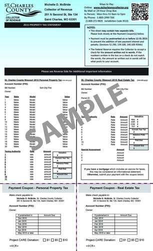St Charles County Property Lines St. Charles County Puts Real Estate, Personal Property Tax Bills On Same  Notice | St. Charles | Stltoday.com