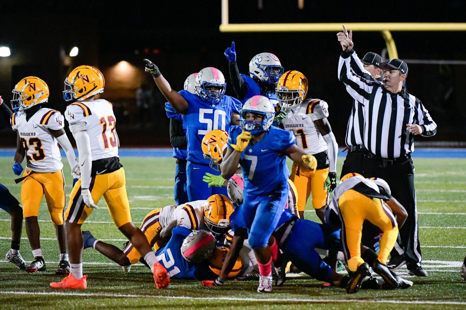 Lutheran North Crusaders at Lutheran St. Charles Cougars