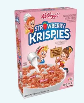 Kellogg's Strawberry Krispies